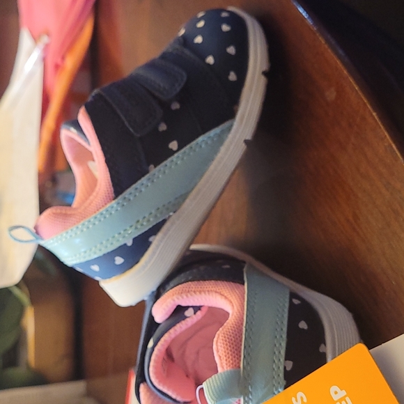 Blue baby shoes - Picture 2 of 3